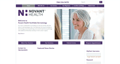 Desktop Screenshot of nhnorthlakedermatology.org